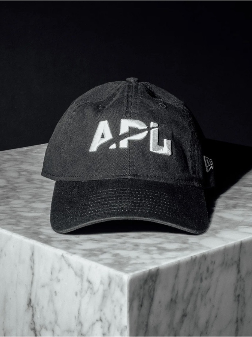 NEW APL Black White Logo Baseball Hat
